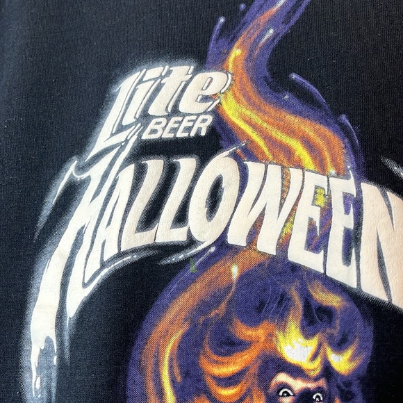 Rare Vintage Miller Lite Single Stitch Halloween Haunt XL - Picture 4 of 9